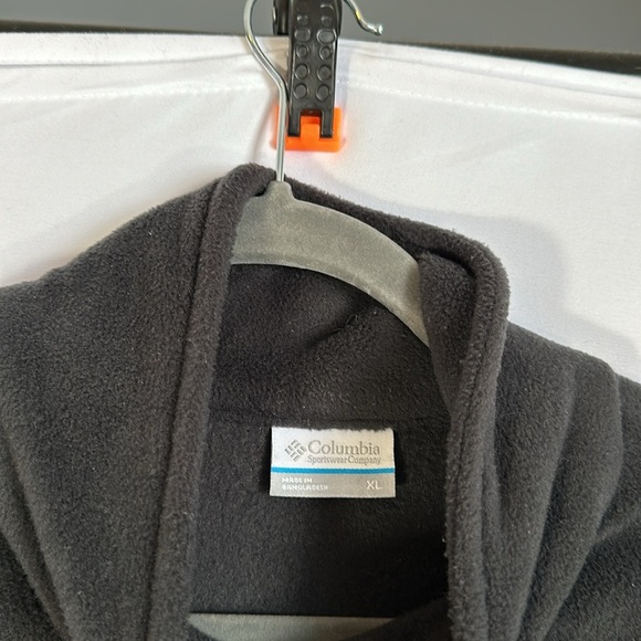 Columbia Benton Springs Black Fleece Vest - Picture 6 of 7